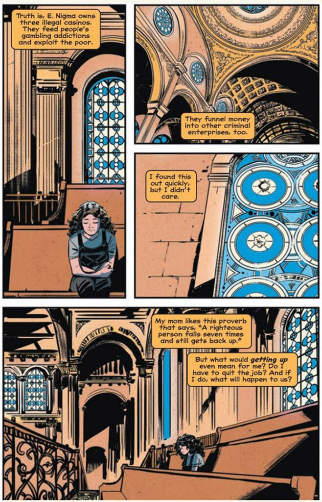 Фрагмент комикса “Whistle: A New Gotham City Hero”. Иллюстрация: DC Comics