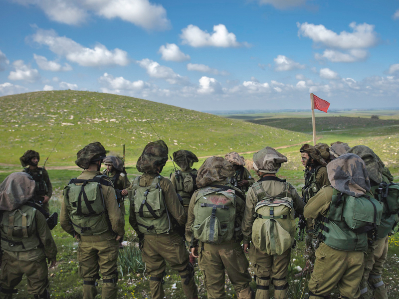 Бедуинский разведывательный батальон. Тренировка на юге Израиля. Фото: IDF